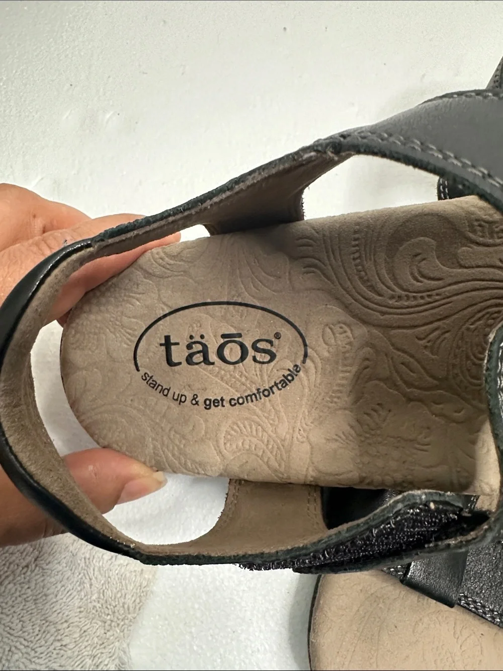 Taos The show Leather Slingback Sandals - Comfortable  Summer Shoes  size 11